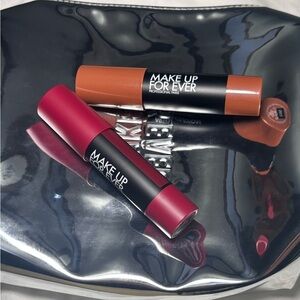 Make Up For Ever Dual Lip Sticks — Vibrant Pink